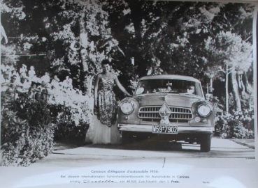 Borgward Isabella Concour d'Elegance at Cannes 1956 Factoryphoto (9645)